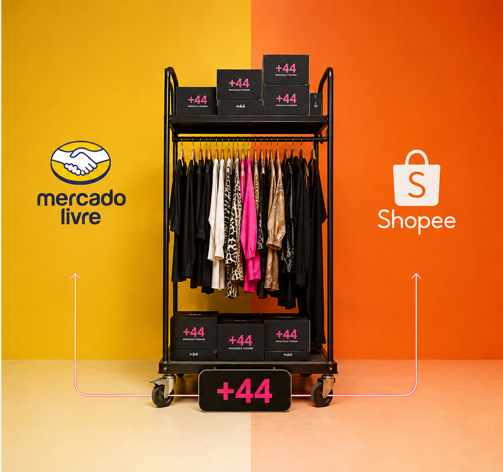 Integração da +44 com Mercado Livre e Shopee